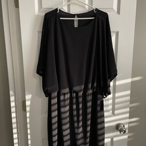 Elegant Black Women's Dress